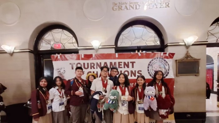 Sebagian dari sekitar 2.500 siswa peserta Tournament of Champions di Yale University, puncak acara World Scholars' Cup. (Foto: Dokumen pribadi)
