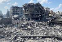 PERDANA Menteri Israel telah berjanji untuk ‘menghancurkan tempat persembunyian Hamas hingga menjadi puing-puing’. (Foto: Palestinian News & Information Agency (Wafa) in contract with APAimages)