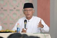 Wapres Ma'ruf Amin mengesahkan KH Anwar Iskandar sebagai Ketua Umum MUI hingga 2025. (Foto: NU Online)