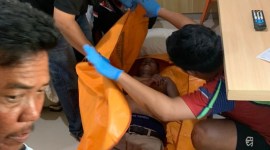 Iss Ansari (51), ditremukan tak bernyawa, Minggu (5/11/2023). (SuarIndonesia/DO),