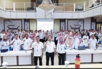 Pemko Banjarmasin melalui Bagian Organisasi menggelar Sosialisasi Sistem Pemantauan dan Evaluasi Kinerja Pelayanan Publik dalam Aplikasi SIMONIK, bertempat di Aula Kayuh Baimbai Balaikota Banjarmasin, Rabu (8/11/2023). (SuarIndonesia/Humas)