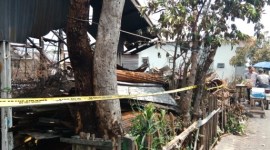 kebakaran di Kelayan Besar RT 05 RW.01, Kelurahan Tanjung Pagar, Banjarmasin Selatan, (12/11/2023), sekitar pukul 04.00. (SuarIndonesia/DO) WITA