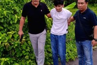 mantan karyawan bernama Muhammad Saipul Pribadi (25) diringkus petugas Polsekta Banjarmasin Timur, Senin (13/11/2023) .(SuarIndonesia/YI)