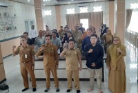 Sosialisasi Uji Publik Rancangan Peraturan Daerah Kota Banjarmasin tentang Penyelenggaraan Penanaman Modal, di Aula Rumah Kemasan, Kota Banjarmasin, Senin (13/11/2023) (SuarIndonesia/Humas)
