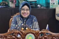 Rektor Universitas Sari Mulia, Dr Hj RR Dwi Sogi Sri Redjeki SKG, MPd