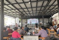 Kegiatan Dialog Kepemiluan Pemuda Kalimantan Selatan dengan tema 