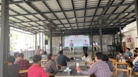 Kegiatan Dialog Kepemiluan Pemuda Kalimantan Selatan dengan tema 