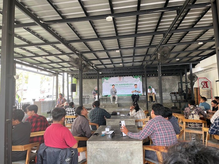 Kegiatan Dialog Kepemiluan Pemuda Kalimantan Selatan dengan tema 