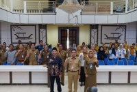 Workshop Budaya Pelayanan Prima di lingkungan Pemerintah Kota Banjarmasin, bertempat di Aula Kayuh Baimbai, pada Selasa (21/11/2023). (SuarIndonesia/SU)