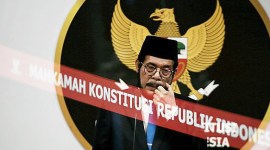 Ketua Mahkamah Konstitusi (MK) Anwar Usman. (CNN Indonesia/Andry Novelino)