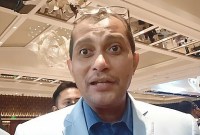 KPK telah menetapkan Wamenkumham Eddy Hiariej sebagai tersangka dugaan penerimaan gratifikasi. (CNN Indonesia)