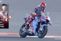 Fabio Di Giannantonio menjadi juara MotoGP Qatar 2023 di Sirkuit Losail, Senin (20/11/2023) dini hari, mengalahkan Francesco Bagnaia. (capture MOTOGP.Live)