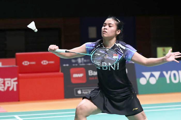 Gregoria Mariska Tunjung melangkah ke babak kedua Japan Masters 2023. (PBSI)