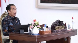 
Presiden Jokowi menegaskan saat ini sudah ada UU IKN untuk memastikan keberlanjutan pembangunannya. (Lukas-Biro Setpres)