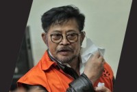 Polisi memeriksa Syahrul Yasin Limpo bersama 29 saksi lainnya di kasus dugaan pemerasan oleh Firli bahuri (CNNIndonesia/Adhi Wicaksono)