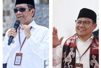 DUA calon wakil presiden dilaporkan ke Bawaslu karena menyampaikan pantun berisi ajakan memilih, padahal belum masuk masa kampanye. (Antara Foto)