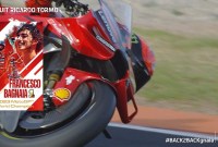 Francesco (Peco) Bagnaia  berhasil mempertahankan gelar juara dunia MotoGP 2023 di Sirkuit Ricardo Tormo, Valencia, Spanyol, Minggu (26/11/2023) malam. (MOTOGP)