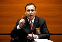 Ketua KPK Firli Bahuri ajukan praperadilan terkait penetapan status tersangka kasus dugaan pemerasan, Jumat (24/11/2023). (ANTARA Foto/Akbar Nugroho Gumay)