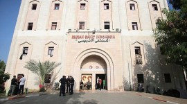 Rumah Sakit Indonesia di Jalur Gaza satu-satunya harapan di tengah agresi Israel. (Foto: AFP/Bashar Taleb)