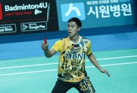 Shesar Hiren Rhustavito jadi salah satu wakil yang lolos ke babak 16 besar Korea Masters. (PBSI)