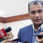 WAKIL Menteri Hukum dan Ham Edward Omar Sharif Hiariej. (CNNIndonesia/Khaira Ummah JP)
