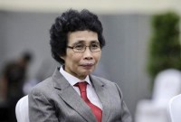 Anggota Dewas KPK Albertina Ho mengatakan sidang kode etik Firli Bahuri ditunda menjadi Rabu (20/12/2023). (CNNIndonesia/Adhi W)
