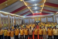 Bimtek dan Sikadeka, di Sekretariat DPD Partai Golkar Provinsi Kalsel di Banjarmasin, Minggu (17/12/2023) (SuarIndonesia/Humas)
