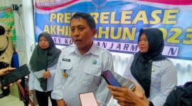 Badan Narkotika Nasional (BNN) Kota Banjarmasin, berhasil mengungkap sebanyak tiga perkara peredaran gelap narkotika sepanjang 2023. (SuarIndonesia/DO)