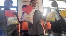 Jajaran Direktorat Reserse Narkoba Kepolisian Daerah Kalimantan Selatan (Dit Resnarkoba Polda Kalsel) sita puluhan ribu obat terlarang berbagai jenis. (SuarIndonesia/ZI)