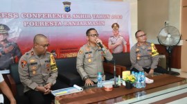 Kapolresta Banjarmasin Kombes Pol Sabana Atmojo