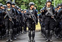 Ilustrasi. Sebanyak 2.000 personel kepolisian akan mengamankan debat capres-cawapres Pilpres 2024 perdana yang digelar di kantor KPU, Selasa (12/12/2023). (ANTARA Foto/Dede Rizky P)