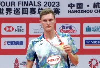 Viktor Axelsen hat-trick, juara tiga kali beruntun. (SPOTV)