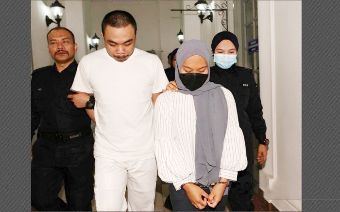 artolomeus Fransceda dan istrinya, Ekalia dijatuhi hukuman masing-masing 35 tahun penjara oleh Pengadilan Tinggi Malaysia atas pembunuhan majikan mereka.(Bernama)