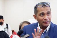 Sidang praperadilan yang diajukan Wamenkumham Eddy Hiariej usai jadi tersangka KPK bakal digelar pada Senin (11/12/2023) mendatang (CNNIndonesia/Khaira Ummah JP)