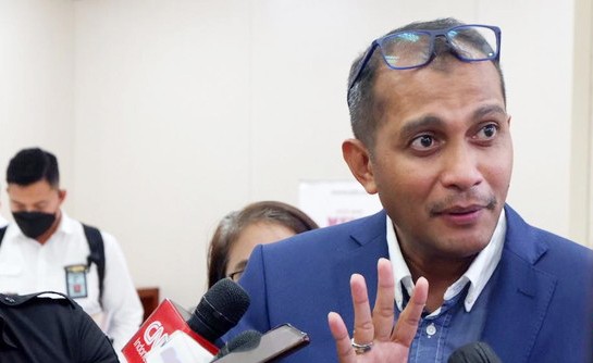 Sidang praperadilan yang diajukan Wamenkumham Eddy Hiariej usai jadi tersangka KPK bakal digelar pada Senin (11/12/2023) mendatang (CNNIndonesia/Khaira Ummah JP)