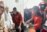 Badan Pengawas Pemilu (Bawaslu) tengah mempelajari video beredar yang memperlihatkan Gus Miftah diduga membagi-bagikan uang kepada masyarakat. [Akun X @kurawa/@henrysubiakto]