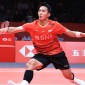 Jonatan Christie menang 21-18, 21-8 atas Kunlavut Vitidsarn. (PBSI)