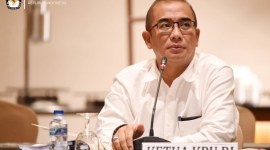 KPU menyatakan petugas KPPS Pemilu berhak mendapat jaminan sosial BPJS Ketenagakerjaan. [X.com/KPU_ID]