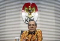 Wakil Ketua KPK Alexander Marwata menolak jadi saksi meringankandalam kasus dugaan pemerasan Firli Bahuri kepada SYL. (CNNIndonesia/Adi Ib)