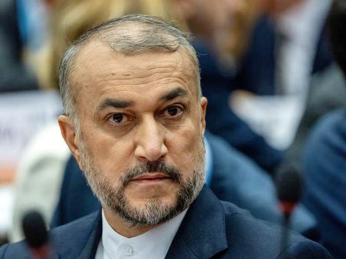 Menlu Iran Hossein Amir-Abdollahian. (REUTERS/Denis Balibouse Acquire Licensing Rights)
