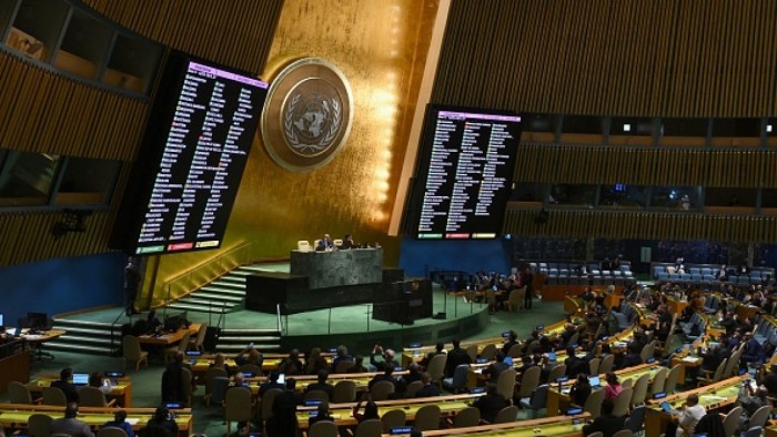 MAJELIS Umum PBB Sepakati Resolusi Gencatan Senjata di Gaza