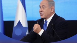 Perdana Menteri Israel Benjamin Netanyahu berkomitmen memulihkan keamanan di selatan dan utara. Jika Hizbullah melakukan kesalahan dan terlibat perang habis-habisan, maka mereka akan menghancurkan Lebanon. (Foto: REUTERS/Ammar Awad)