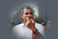 KPK menjadwalkan pemeriksaan Wamenkumham Edward Omar Sharif Hiariej alias Eddy Hiariej sebagai tersangka kasus suap dan gratifikasi, besok (Kamis, 7/12/2023). (ANTARA Foto/Indrianto Eko Suwarso)