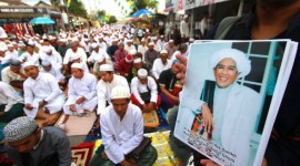 Kegiatan Haul  Syekh KH Muhammad Zaini bin Abdul Ghani atau Abah Guru Sekumpul pada tahun sebelumnya (SuarIndonesia/Ant)