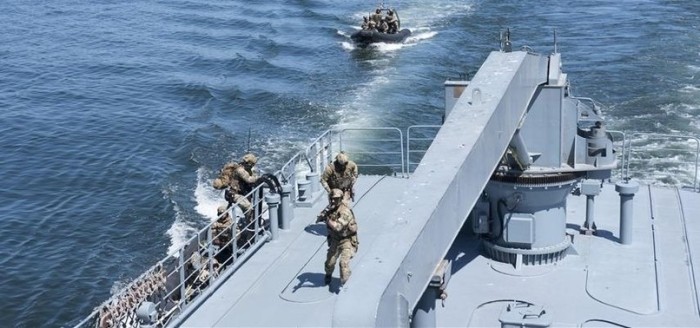 Italia bekerja sama dengan Prancis dan Jerman dalam misi angkatan laut Eropa di Laut Merah di mana ketegangan masih tinggi, seperti dilansir media lokal pada Rabu (17/1/2024). [Foto: Anadolu]