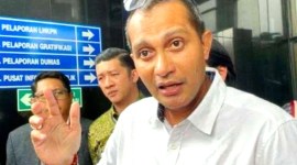 Mantan Wamenkumham, Edward Omar Sharif Hiariej alias Eddy Hiariej. [UnhasTV]