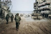 Foto yang dirilis Pasukan Pertahanan Israel (IDF) pada 1 Januari 2024 ini memperlihatkan pasukan Israel melakukan operasi militer di Jalur Gaza. [IDF/HO via Xinhua]