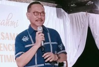 Kepala OIKN Bambang Susantono. [ANTARA/Nyaman Bagus P]