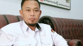 Ketua KPU Kabupaten Penajam Paser Utara, Provinsi Kalimantan Timur Irwan Syahwana. [ANTARA/Nyaman Bagus P]