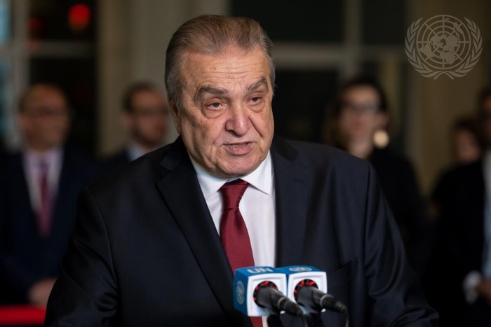 
Perwakilan tetap Aljazair untuk PBB, Amar Bendjama. [@dam.media.un.org]